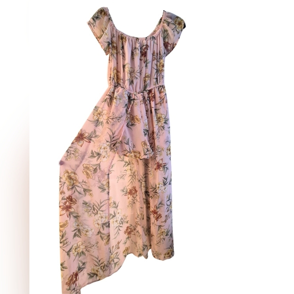 Bluenotes Dresses & Skirts - Floral Off-Shoulder Maxi Dress